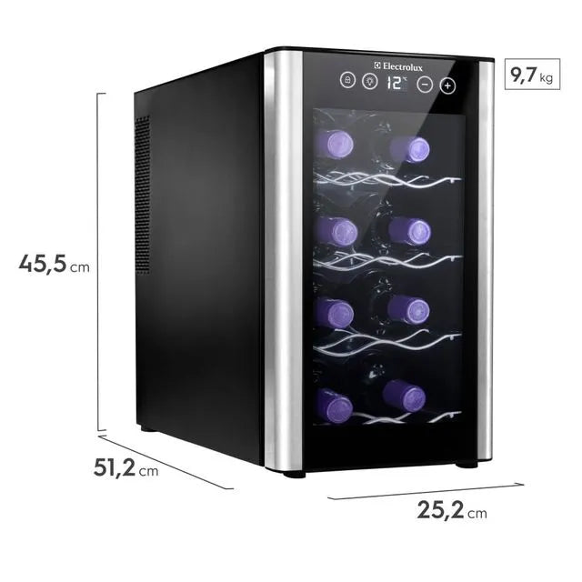 Adega Climatizada Electrolux 8 Garrafas - ACB08 - Bivolt