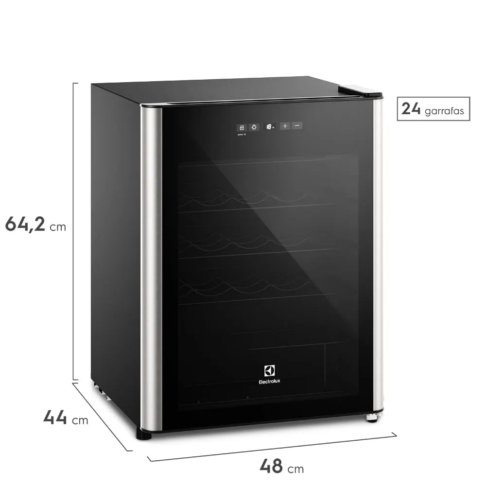 Adega Electrolux 24 Garrafas com Painel Digital - WSF24
