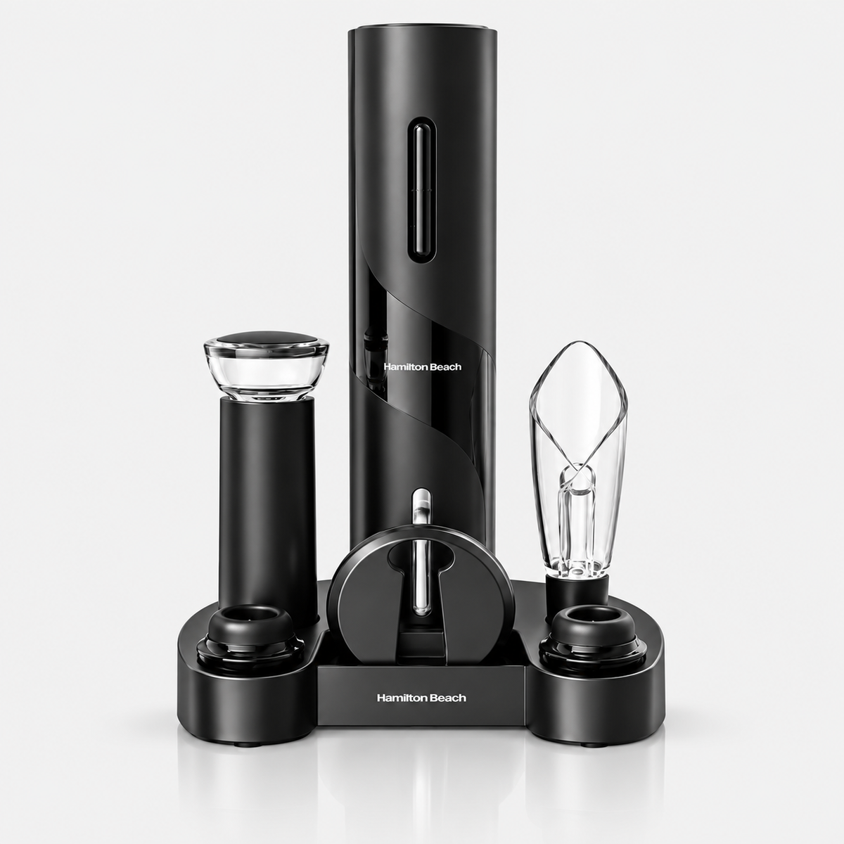 Kit Abridor de Vinho Elétrico Hamilton Beach + Acessórios