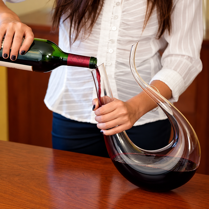 Decanter de Cristal Em U 1L - Loradore