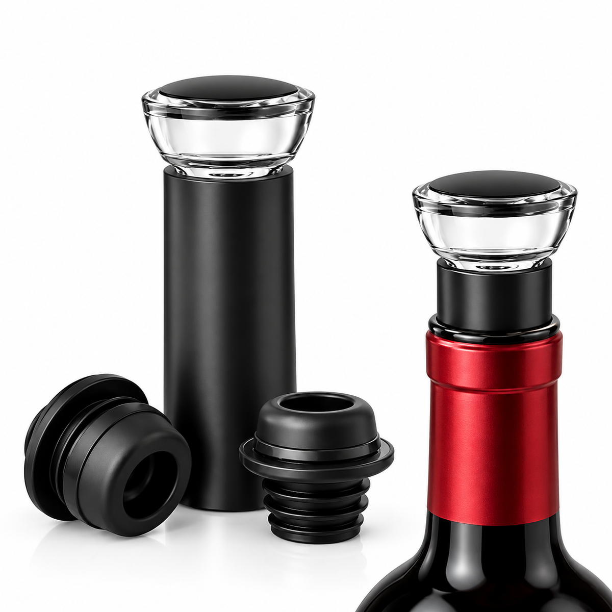 Kit Abridor de Vinho Elétrico Hamilton Beach + Acessórios