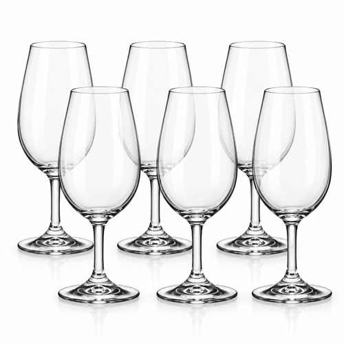Jogo de 6 Taças de Cristal ISO Degustação 210 ml