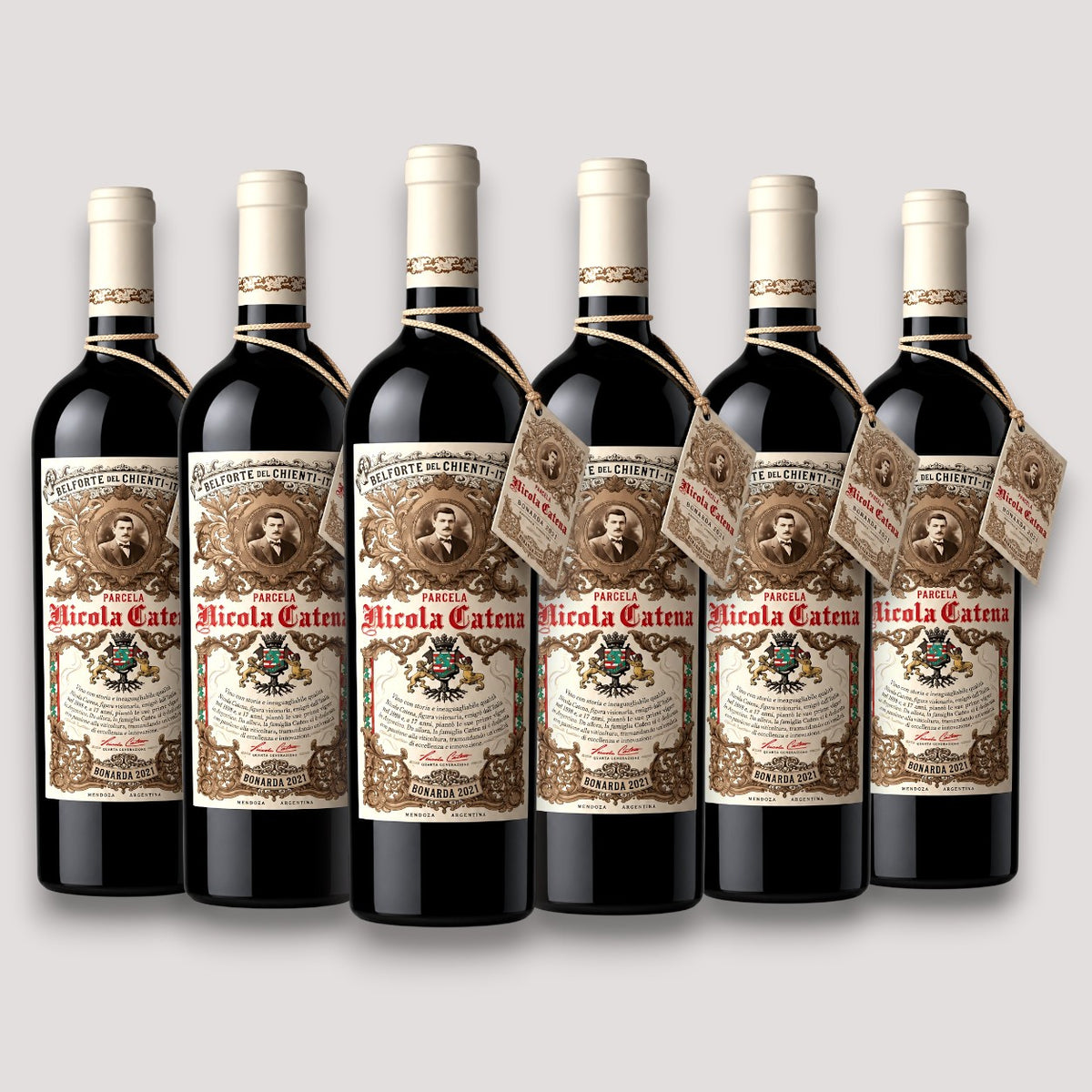 Kit 6 Nicola Catena Bonarda 2021