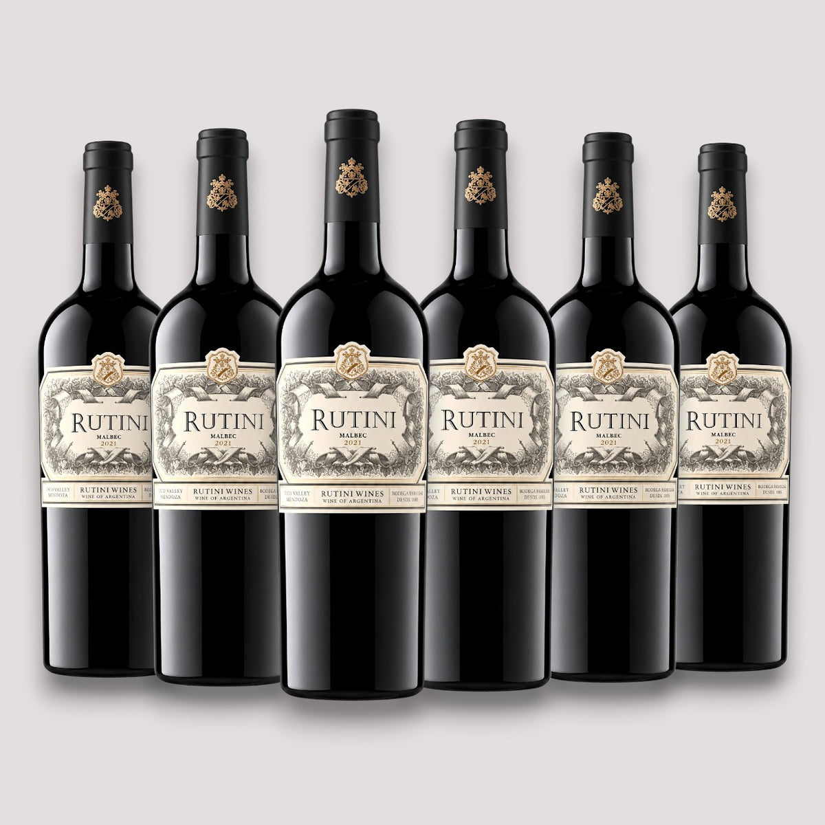 Kit 6 Rutini Malbec 2021