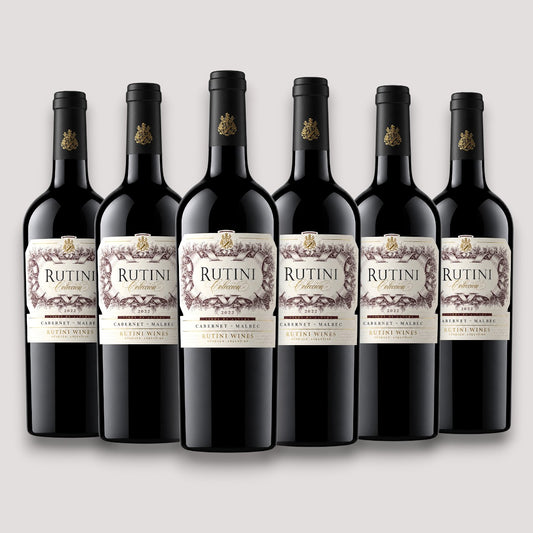Kit 6 Rutini Colección Cab. Sauvignon & Malbec 2022