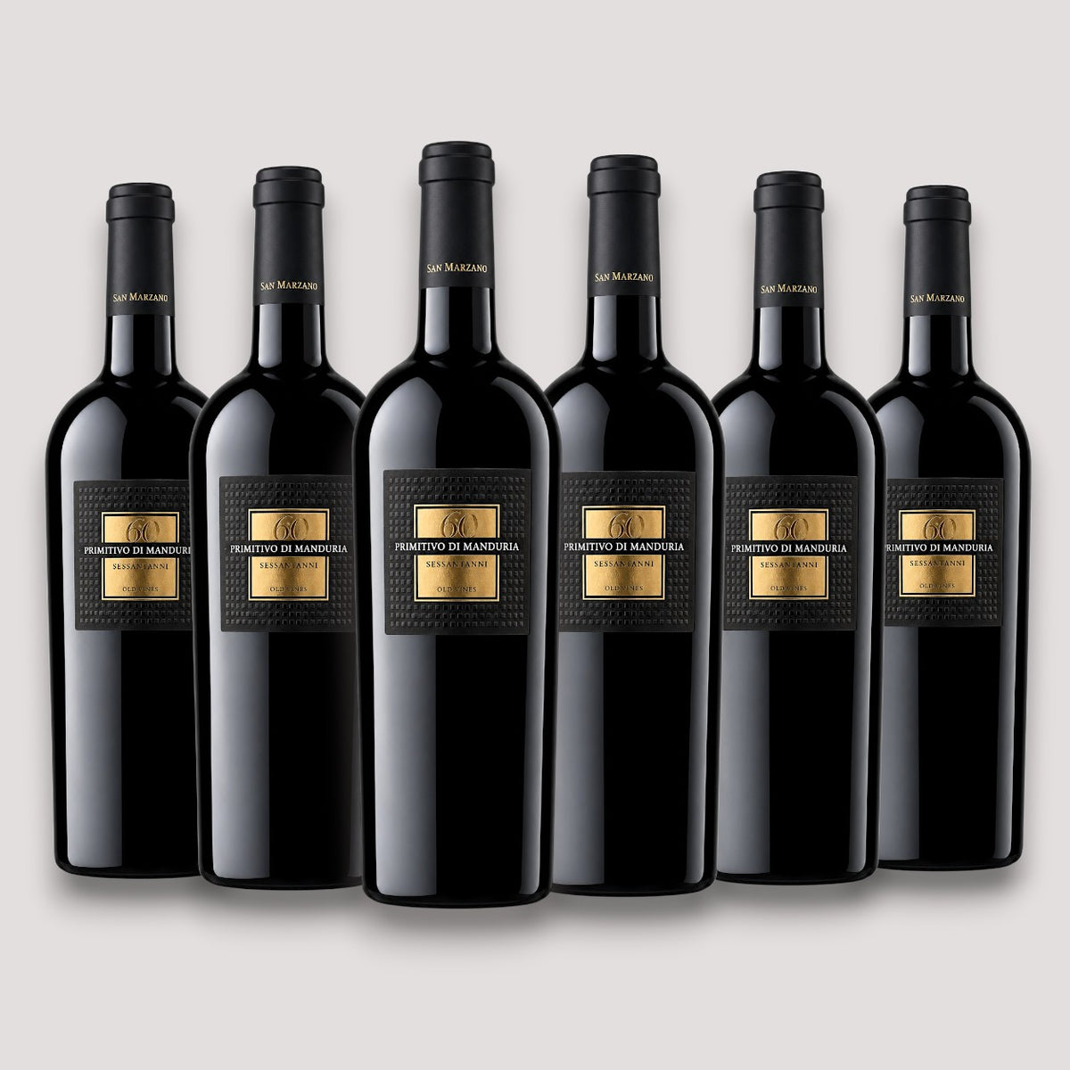 Kit 6 Sessantanni Primitivo di Manduria 2019